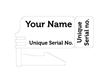 Picture of Personalised Refill - White