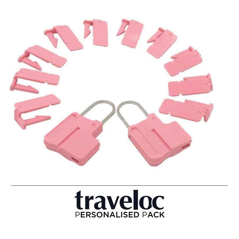 Picture of Personalised Traveloc - Pink